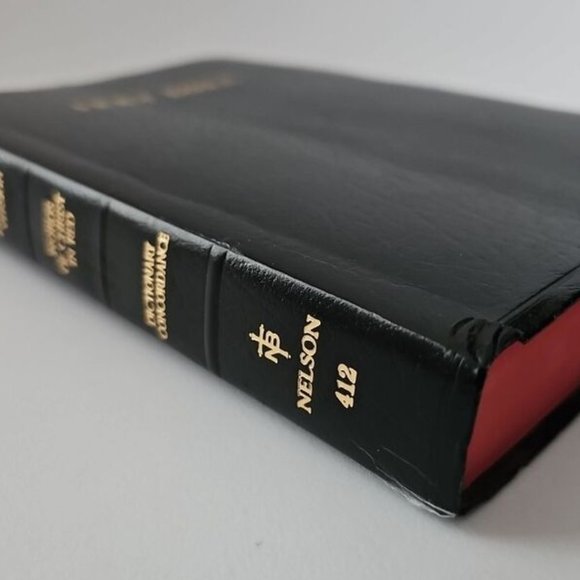 Holy Bible New King James Version Thomas Nelson 1982 / Words of Christ In Red - Picture 9 of 9